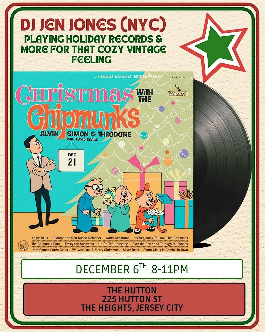 Holiday Vinyl with DJ Jen Jones