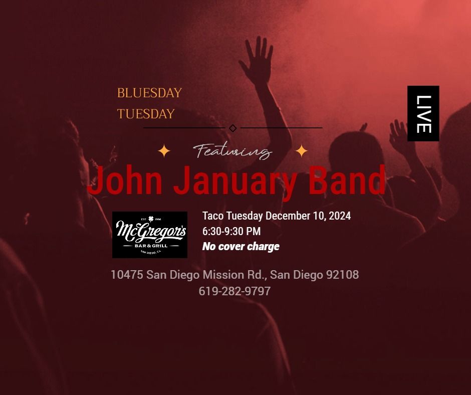 The John January Band at McGregor's Bar & Grill