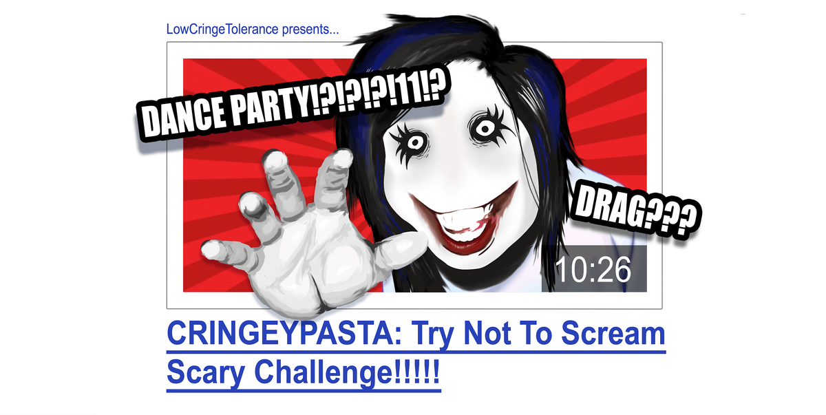 CRINGEYPASTA: Try Not To Scream Scary Challenge