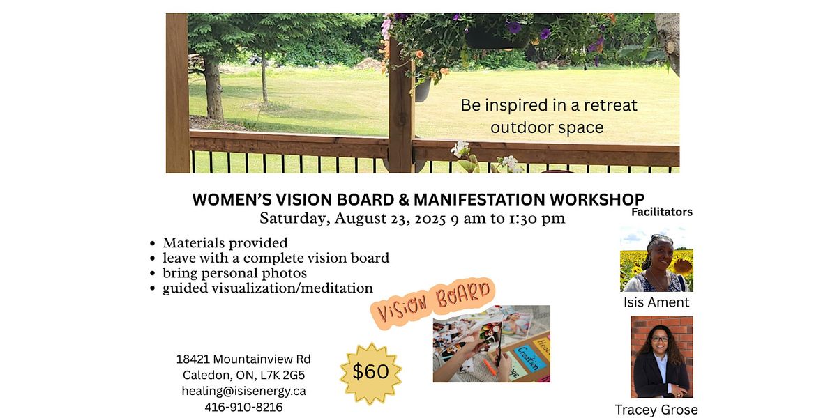 Women's Vision Board  & Manifestation Workshop