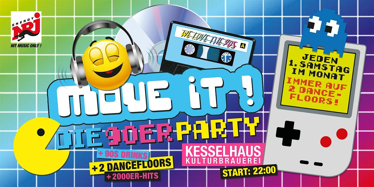Move iT! \u2013 die 90er Party @ Kesselhaus