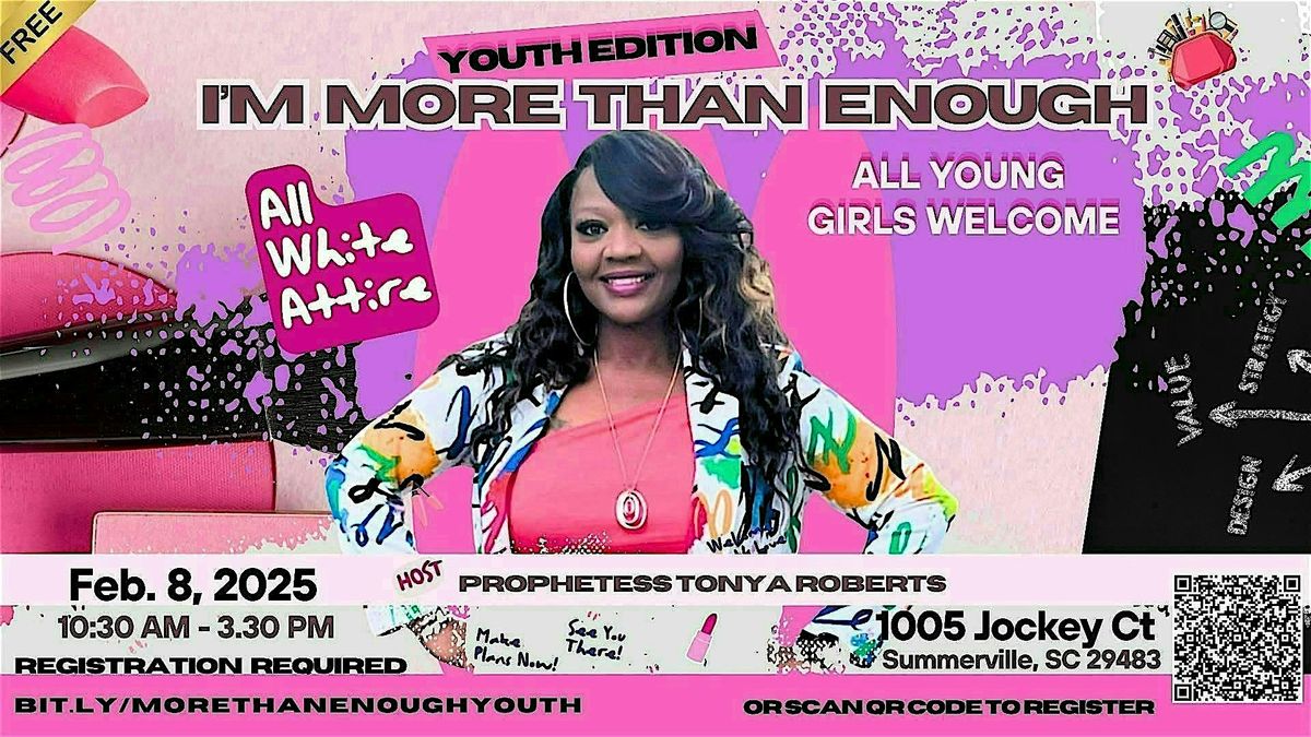 "I'm More Than Enough" Prayer Breakfast (Youth Edition)