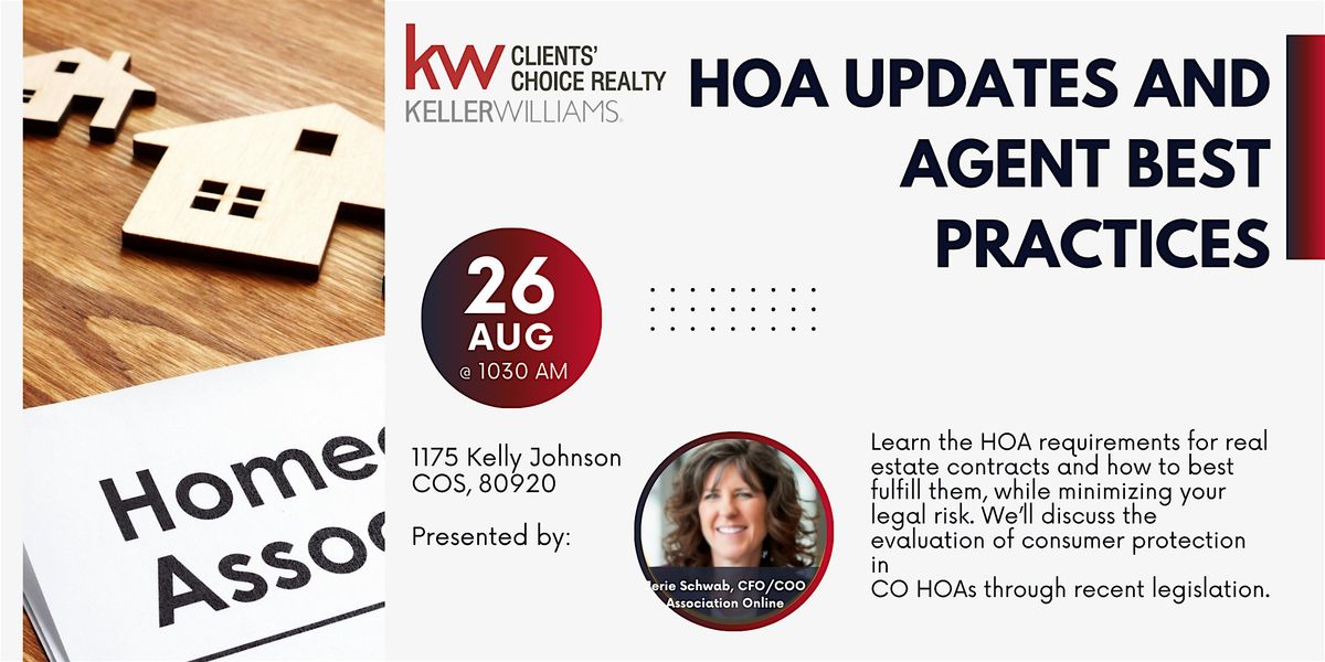 HOA Updates and Agent Best Practices