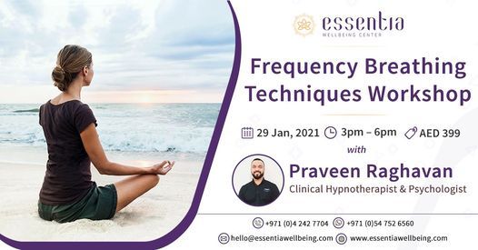 Frequency Breathing Techniques Workshop with Praveen Raghavan