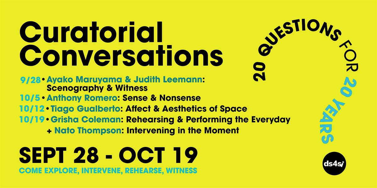 Dreaming the Distance: A Curatorial Conversation