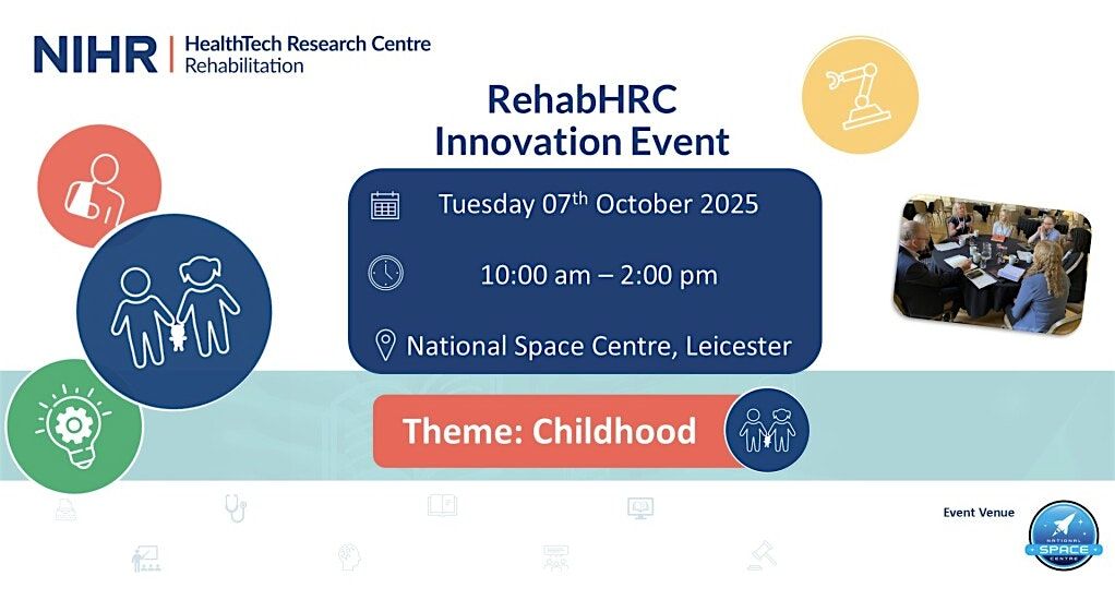 NIHR RehabHRC Innovation Event - Childhood
