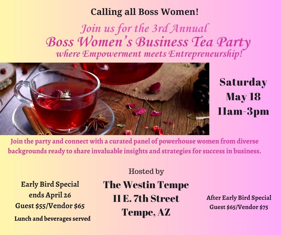 Boss Women's Tea Party 