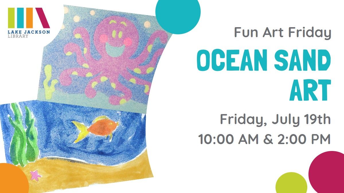 Fun Art Friday: Ocean Sand Art