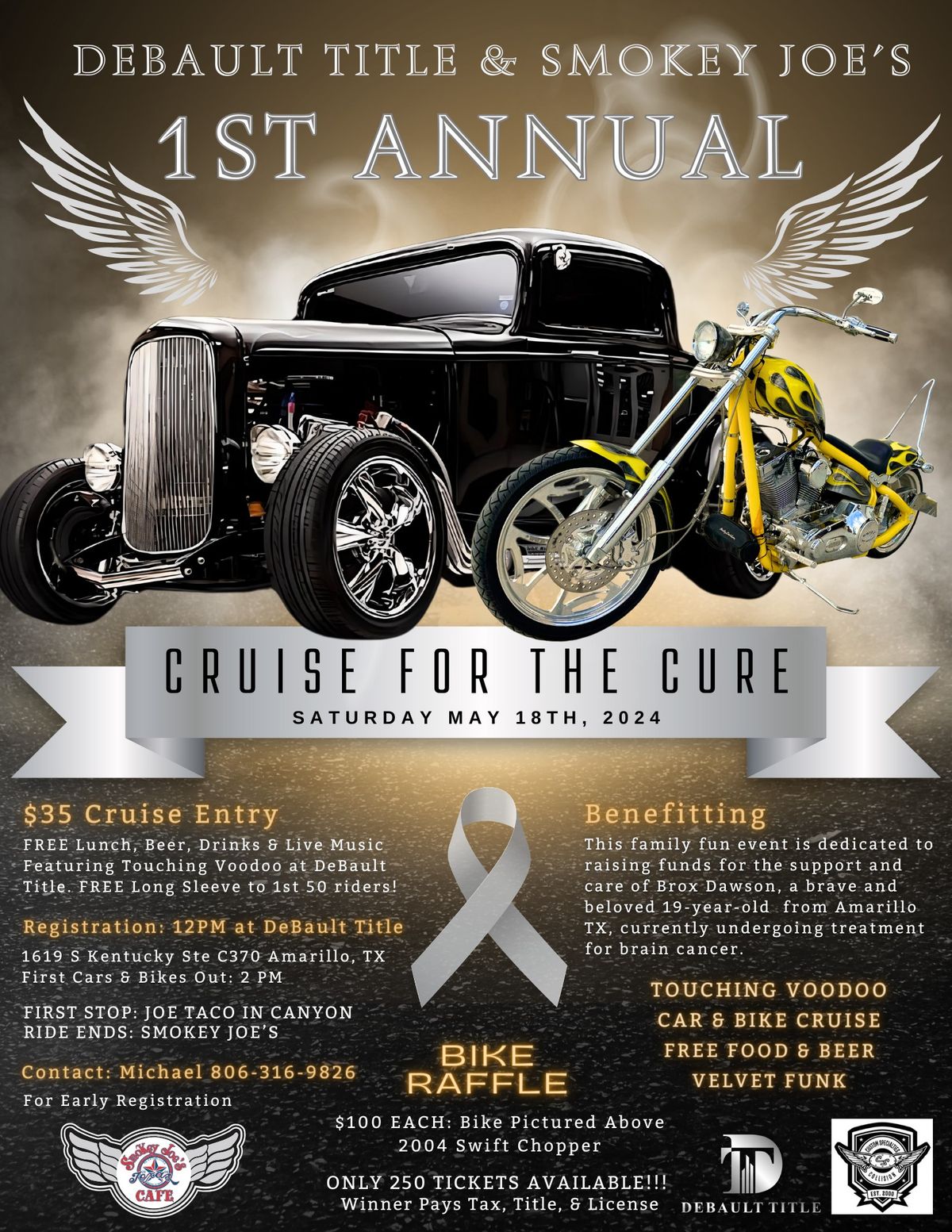 Cruise for the Cure- Car & Bike Cruise\/Bike Raffle