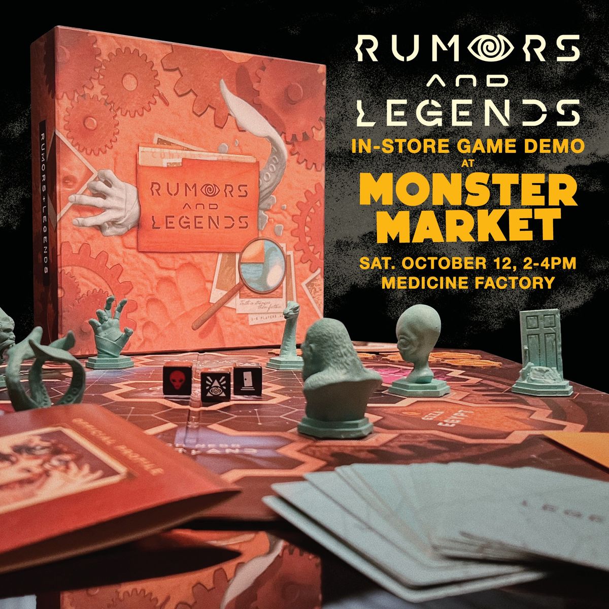 Rumors and Legends Game Demo at Monster Market