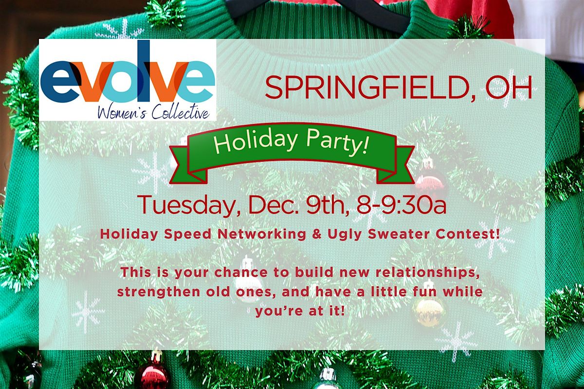Evolve Springfield Holiday Speed Networking
