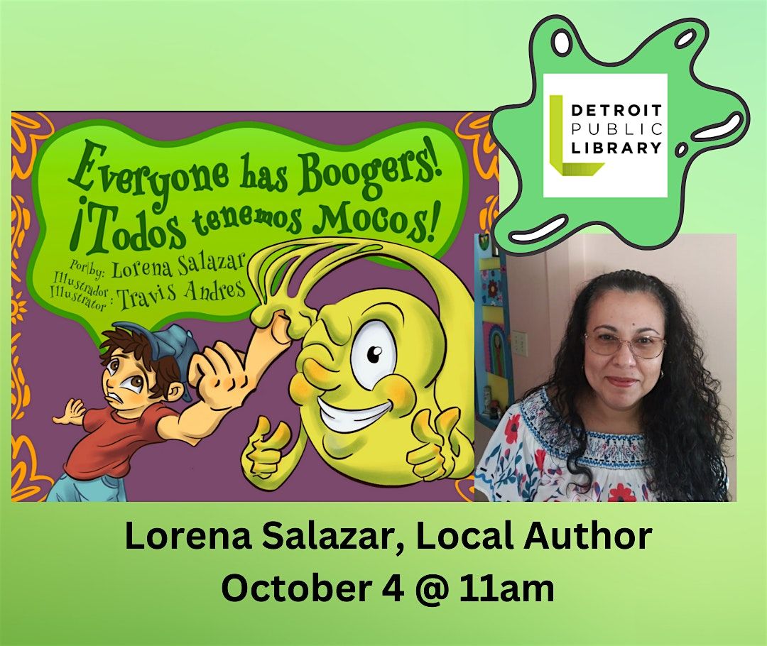 Everyone Has Boogers: A Visit from Local Author Lorena Salazar