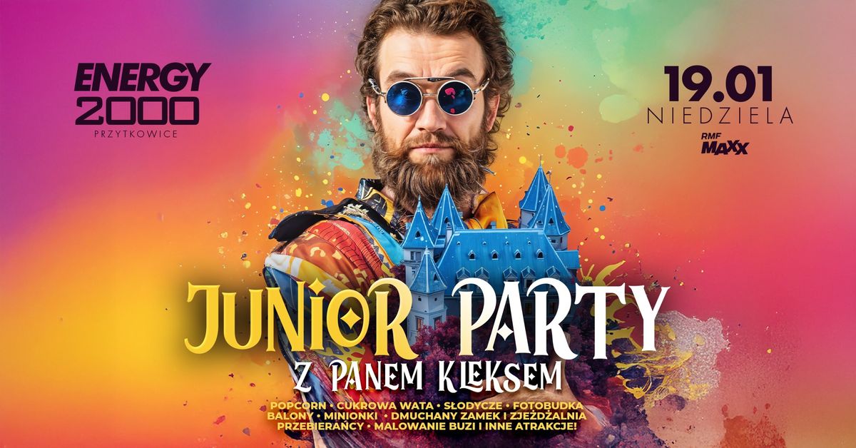 JUNIOR PARTY Z PANEM KLEKSEM \u2606 Niedziela 19.01