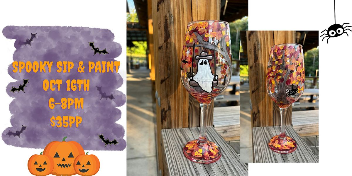 Spooky Sip and Paint