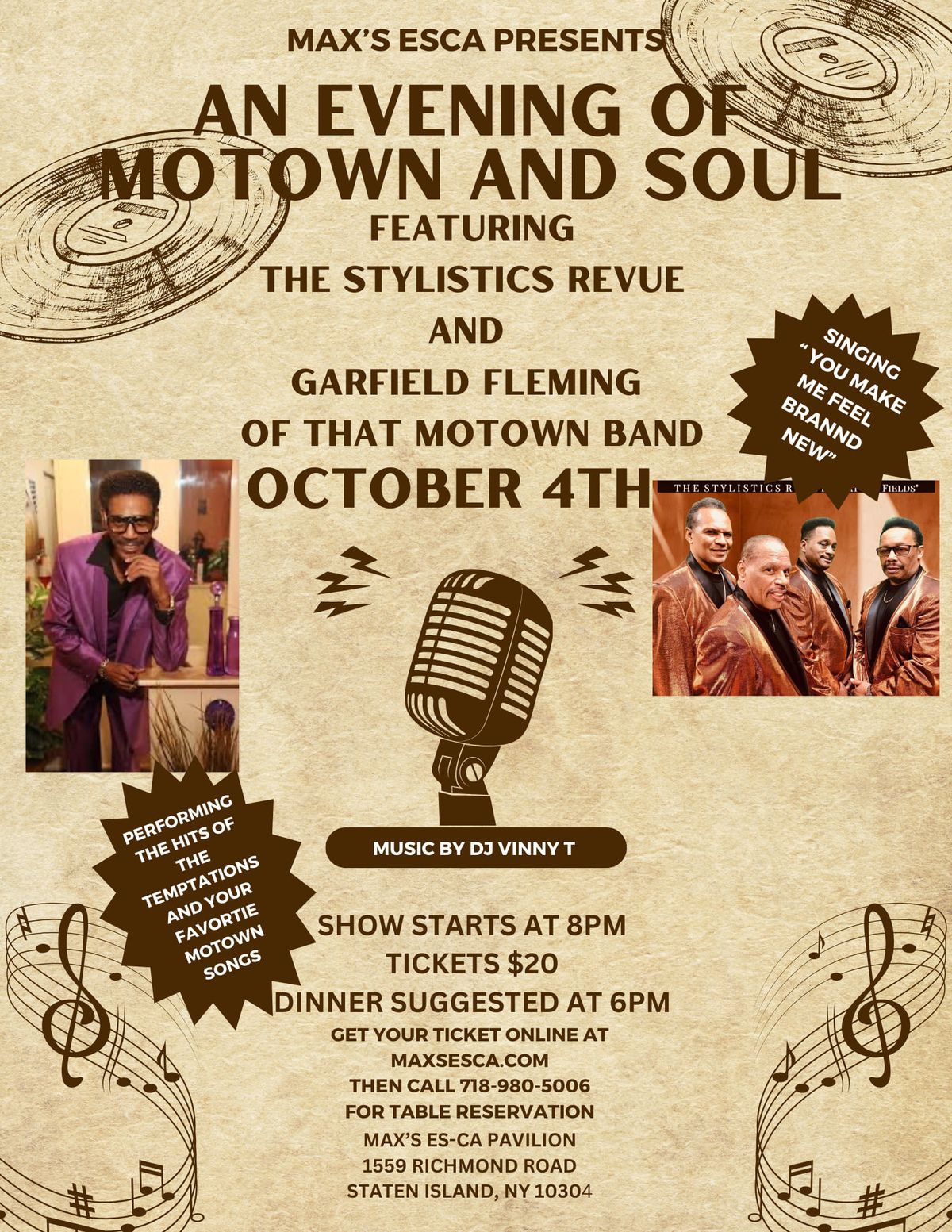 AN EVENING OF MOTOWN AND SOUL