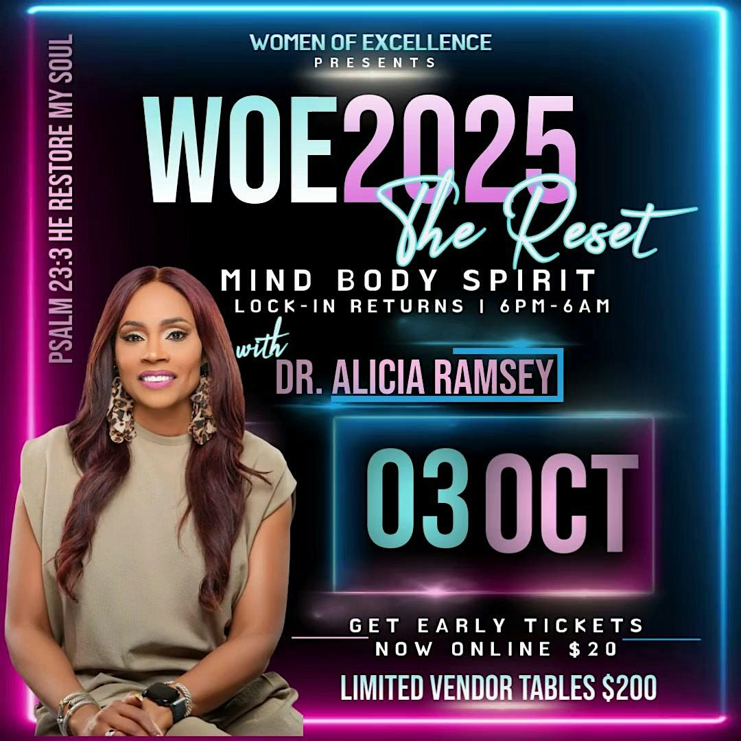 Women of Excellence "The Reset" Lock-In Experience