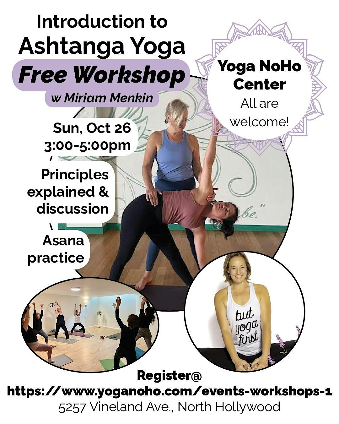 Free Introduction to Ashtanga Yoga Workshop