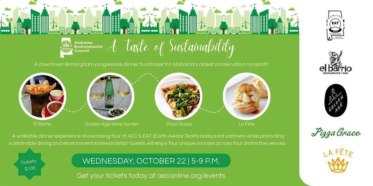 A Taste of Sustainability - a progressive dinner fundraiser for AEC