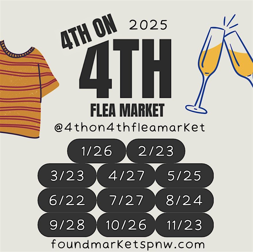 4th on 4th Flea, A sip & shop experience!: 2025