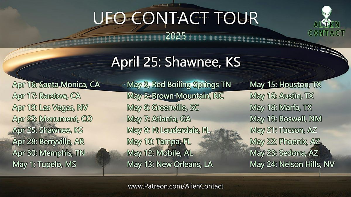 UFO Contact Tour - Shawnee