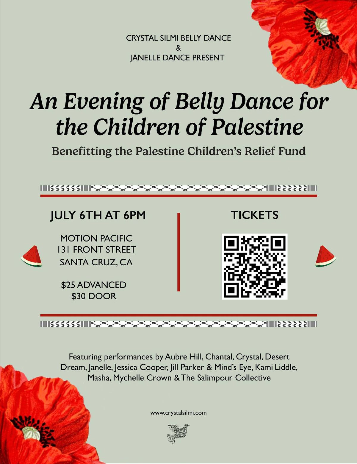 An Evening of Belly Dance for the Children of Palestine