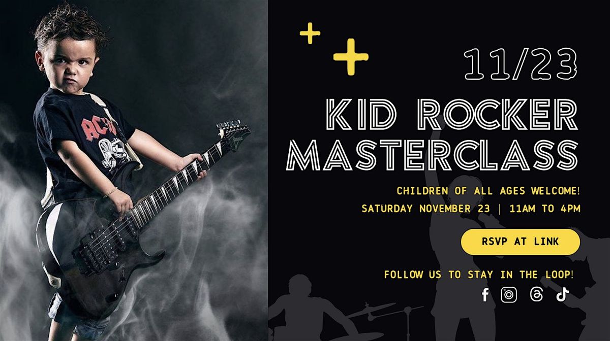 Kid Rocker Masterclass at Reno Public Market