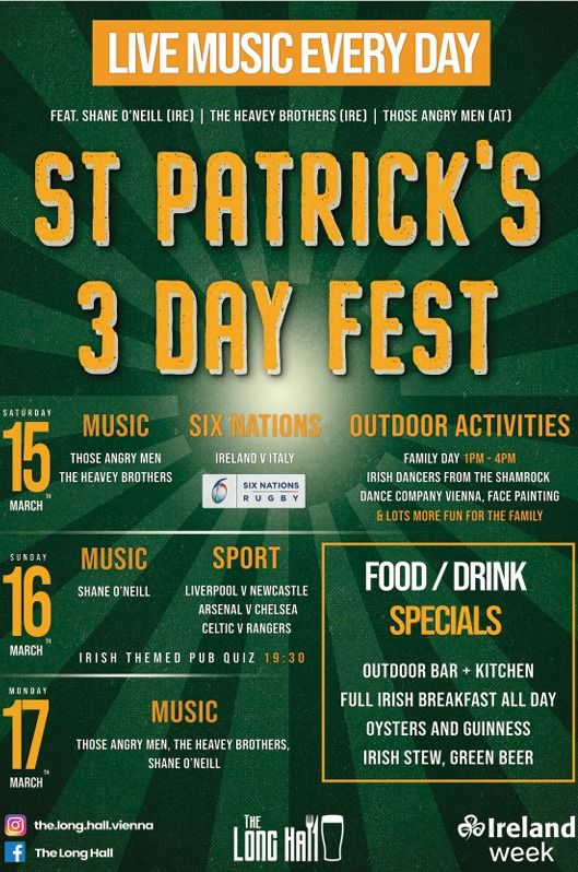 St Patricks 3 Day Festival