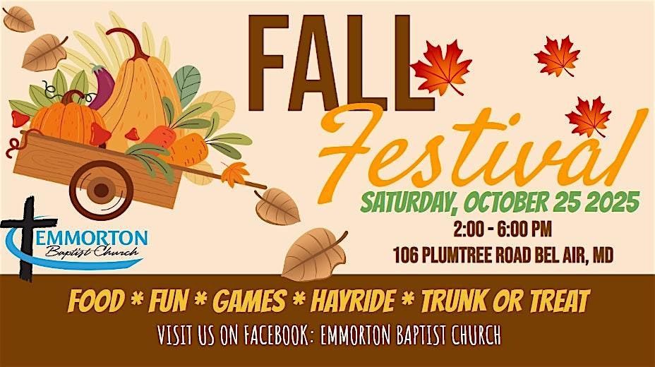 Emmorton Baptist Church Fall Festival 2025