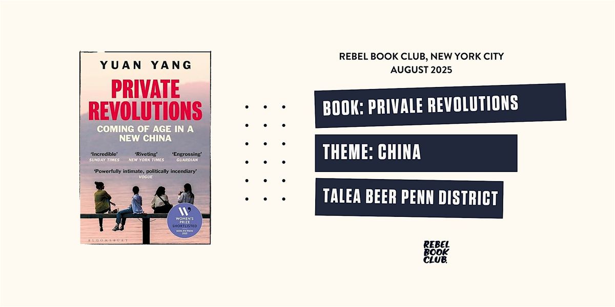 Rebel Book Club New York City x CHINA