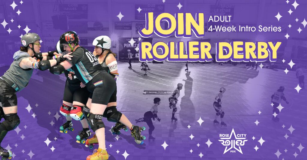 Learn Roller Derby! Adult Intro to Derby Series (March 15- April 12)