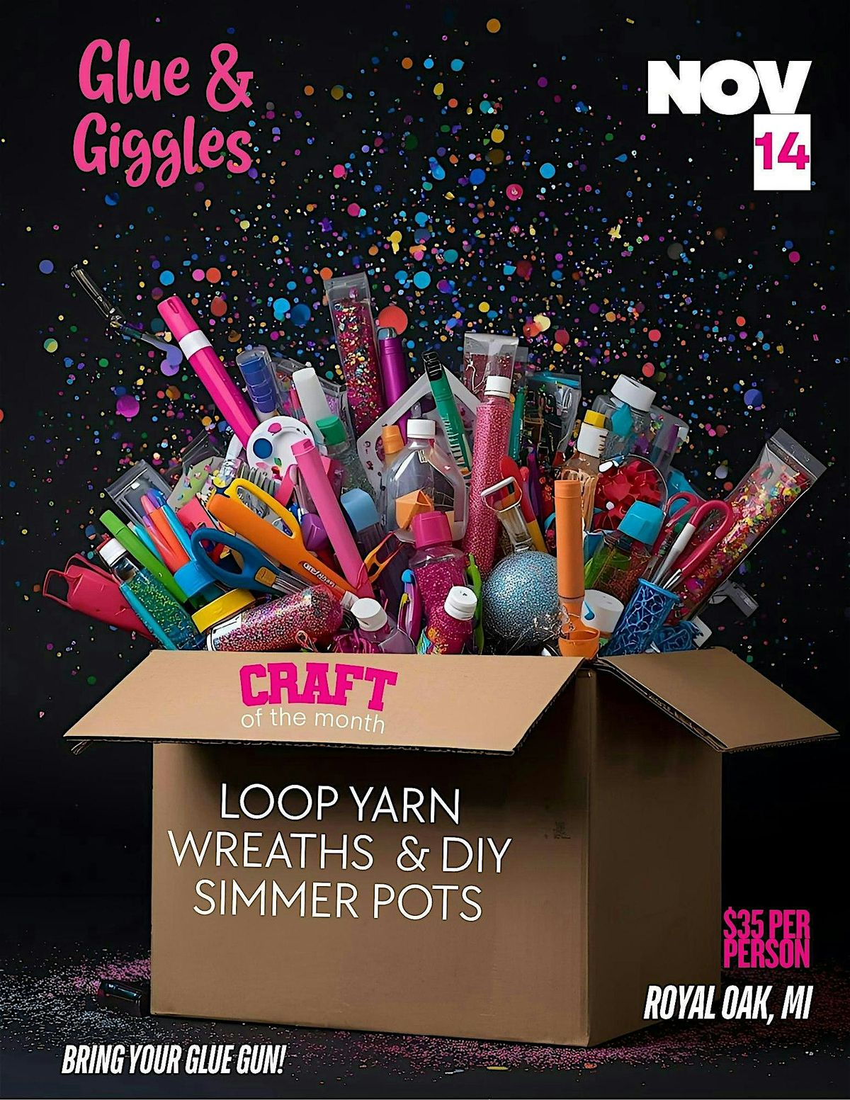 Glue & Giggles Craft Night