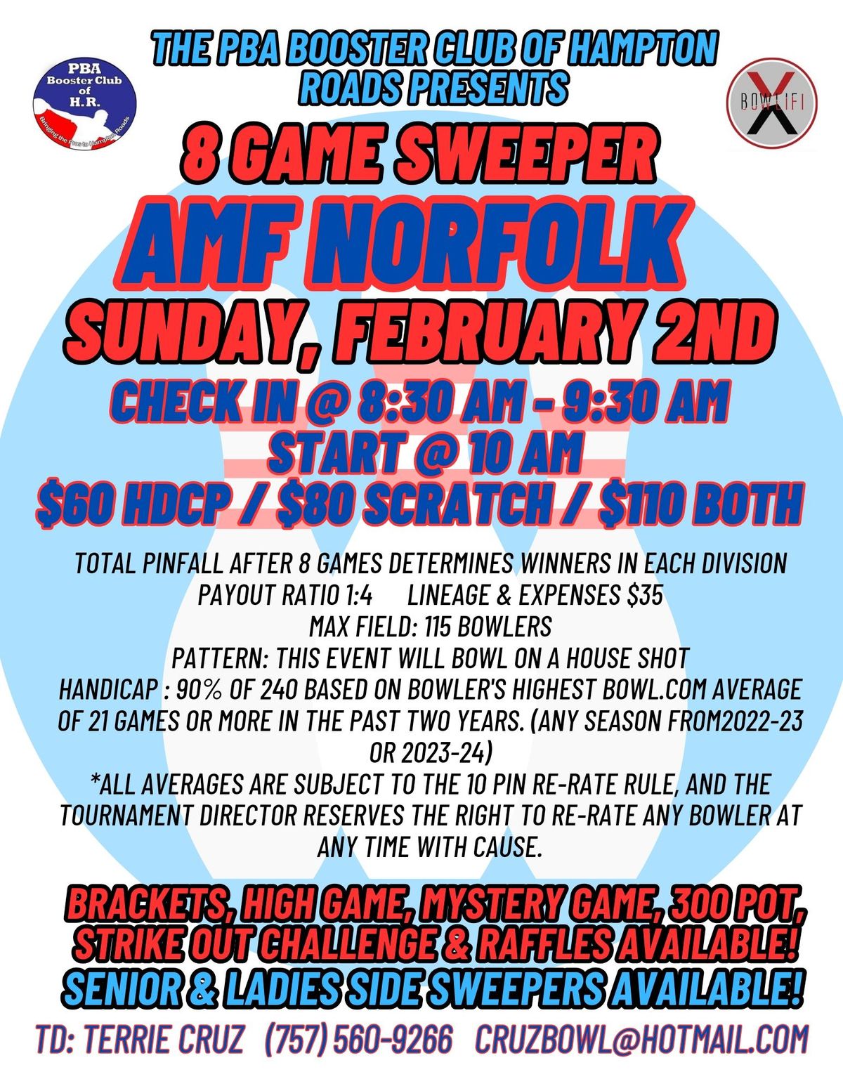 PBA Booster Club 8 Game Sweeper @ AMF Norfolk (2\/2)