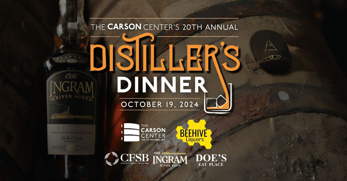 20th Annual Distiller's Dinner