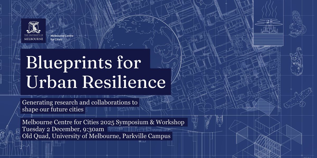 Blueprints for Urban Resilience