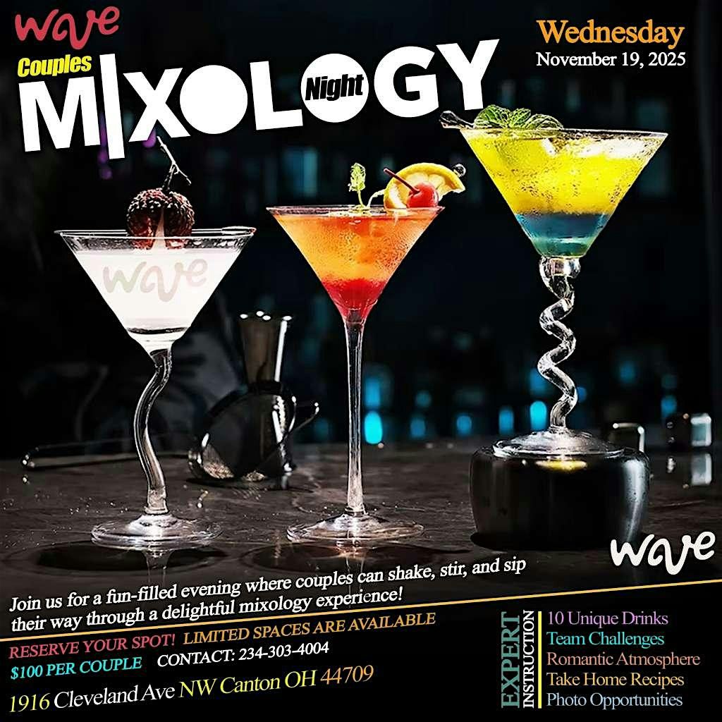 Wave Couples Mixology Night