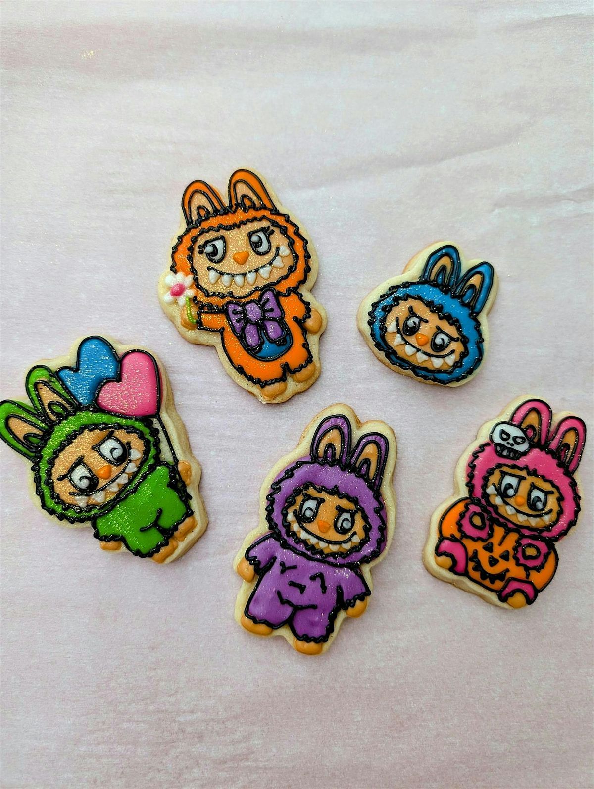 Labubu Themed Cookie Decorating Class & Milkshakes!