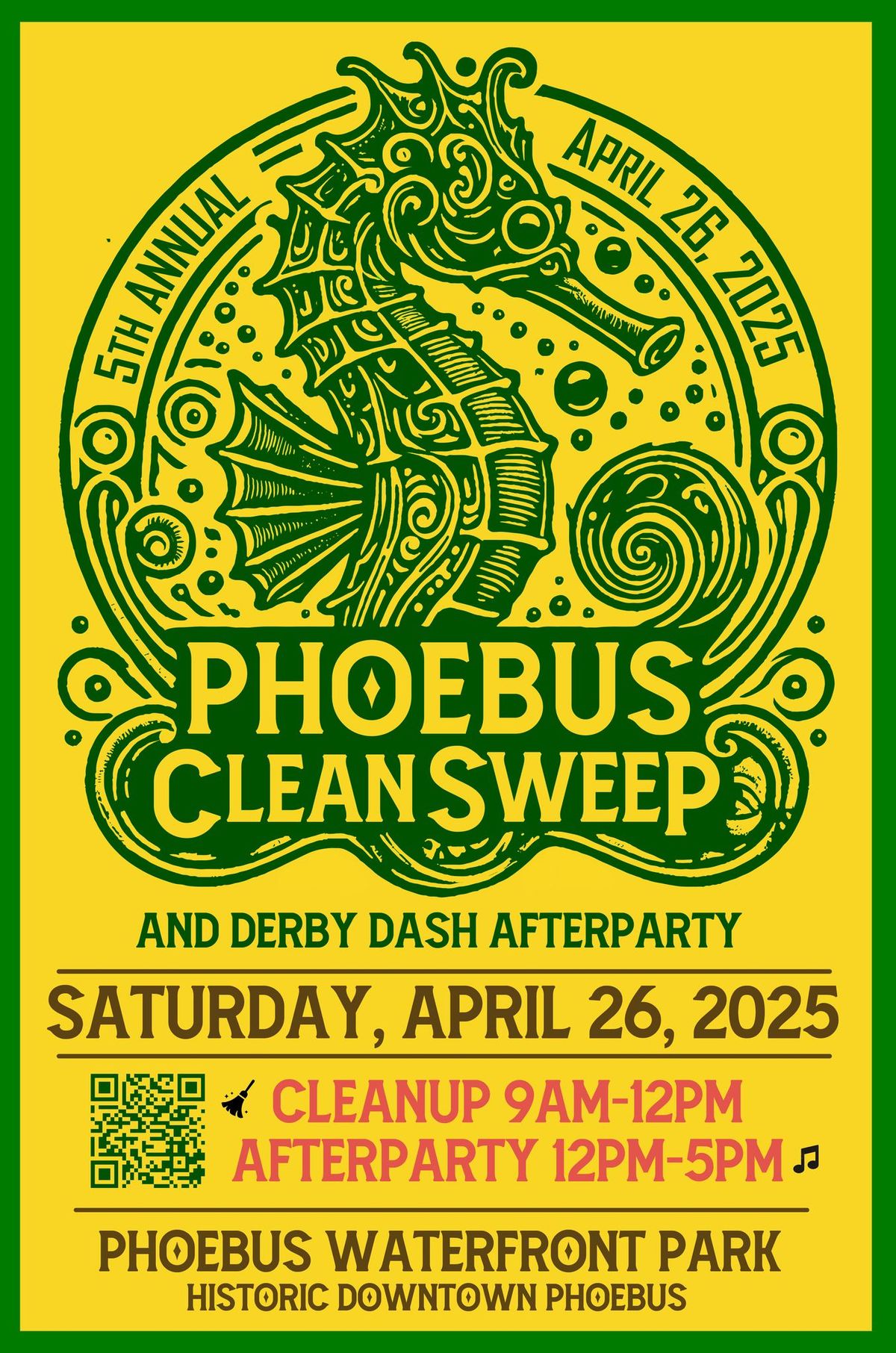 5th Annual Phoebus Clean Sweep & Derby Dash Afterparty