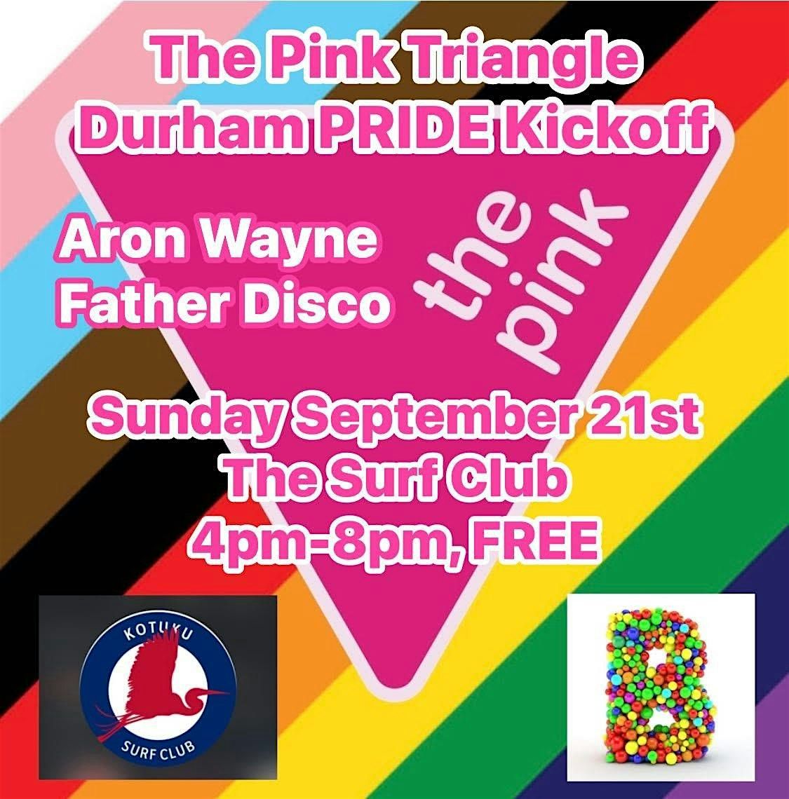 The PINK Triangle Durham PRIDE Kickoff