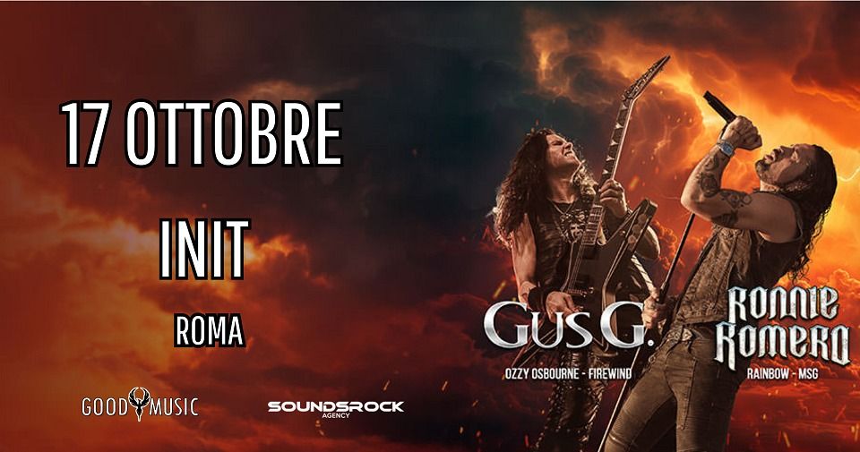 Gus G & Ronnie Romero in concerto all'Init