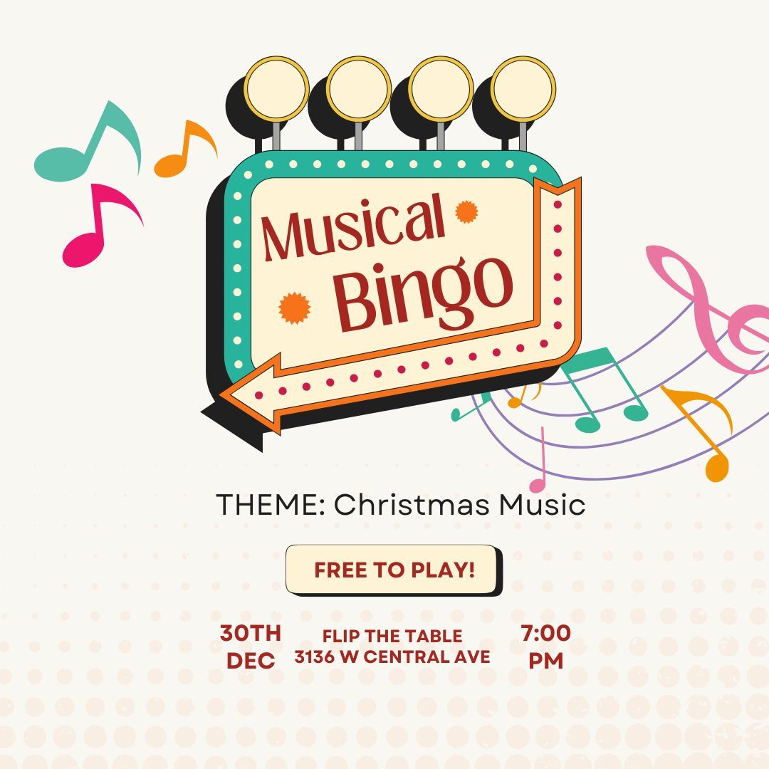 Musical Bingo @ Flip the Table - Christmas Music!