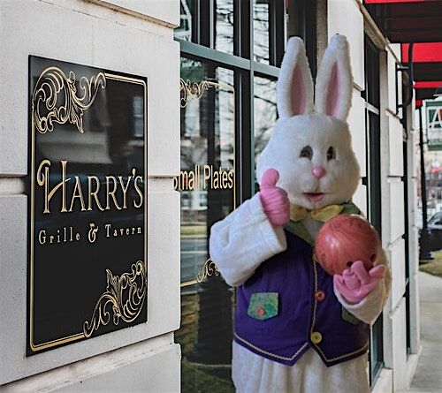 Hop in  to Harry's for Brunch with the Easter Bunny!