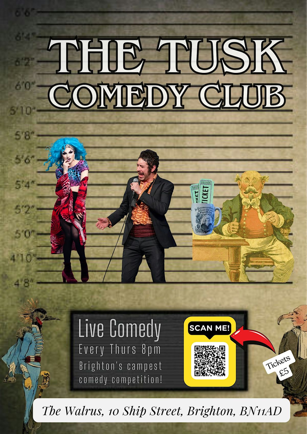 Tusk Comedy Club - Nov 7th