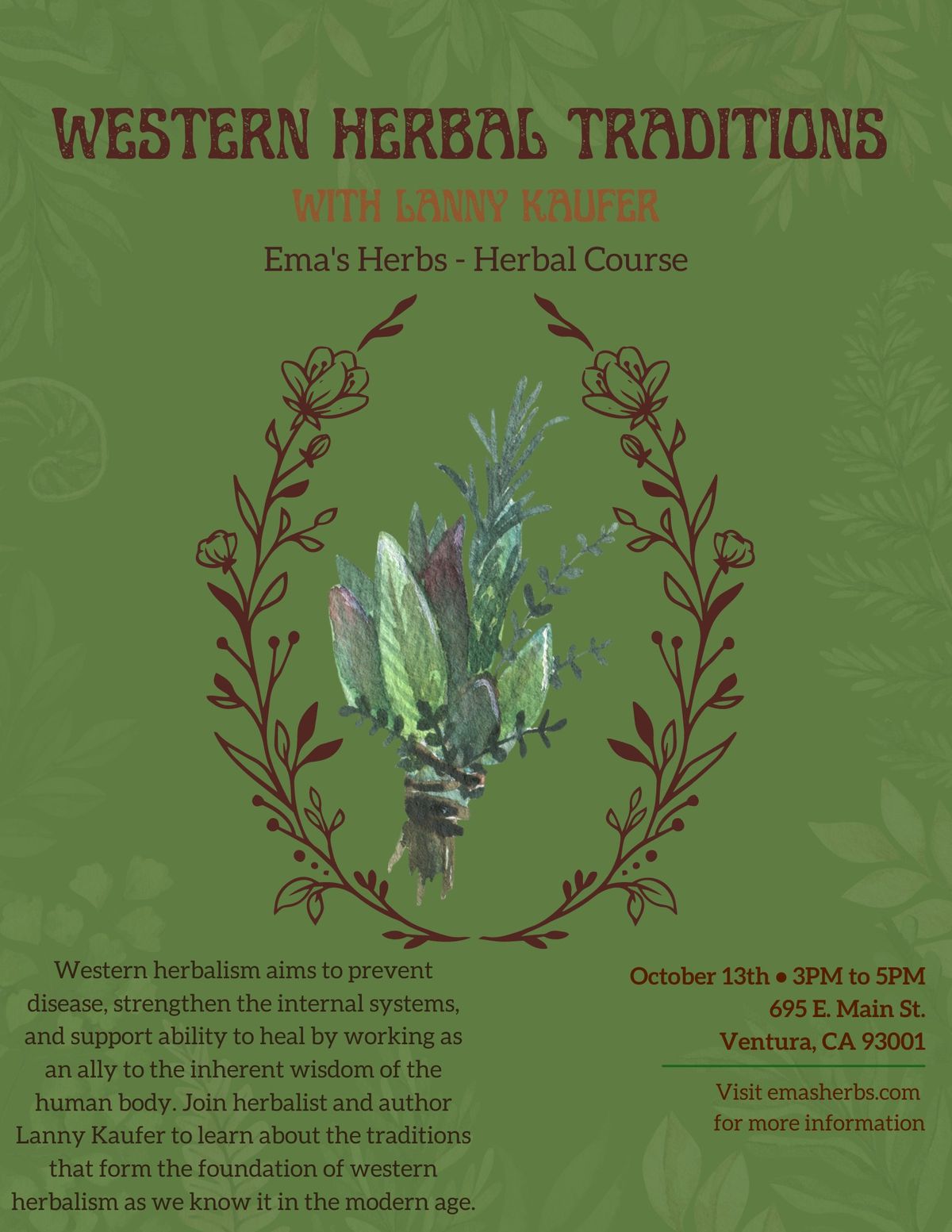 Western Herbal Traditions with Lanny Kaufer