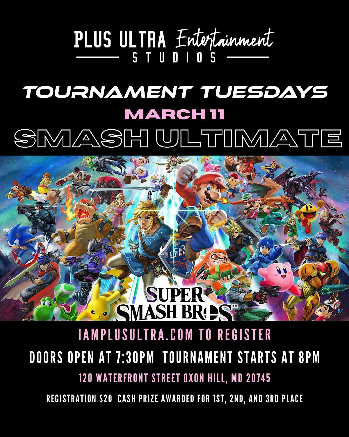 Plus Ultra Entertainment Tournament Tuesdays: Smash Ultimate