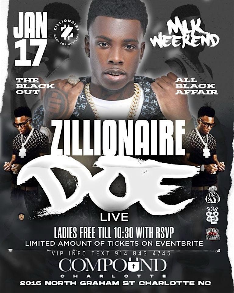 Zillionaire doe invades compound! MLK WEEKEND