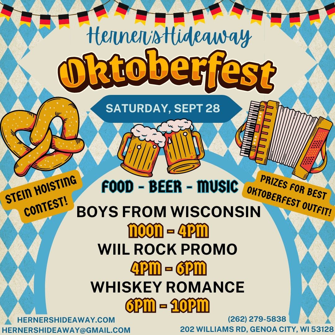 Herner's Hideaway's Oktoberfest 2024!