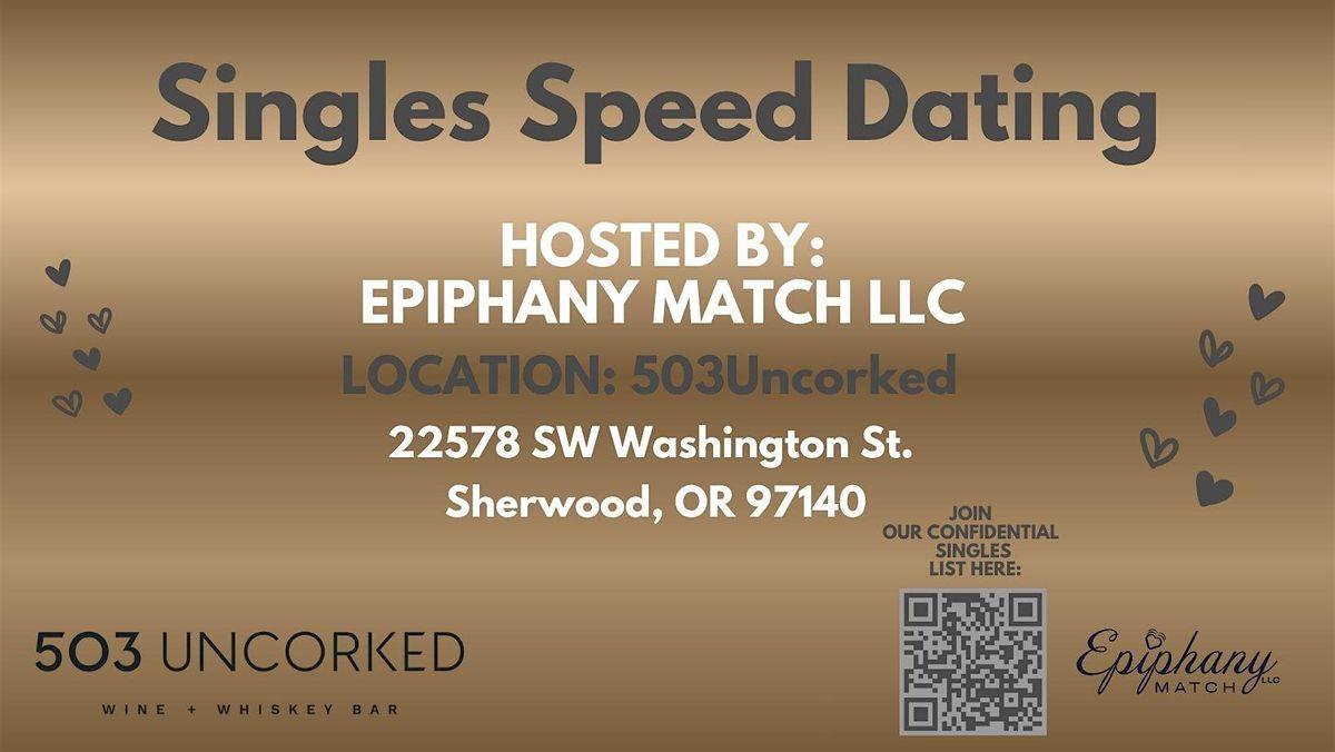Speed Dating (ages 21-50ish)