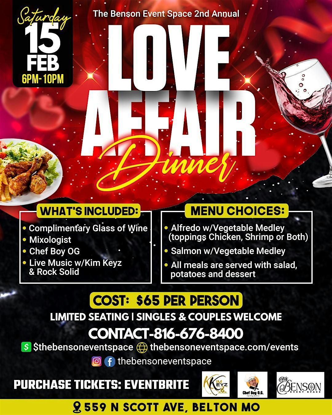 Love Affair Dinner