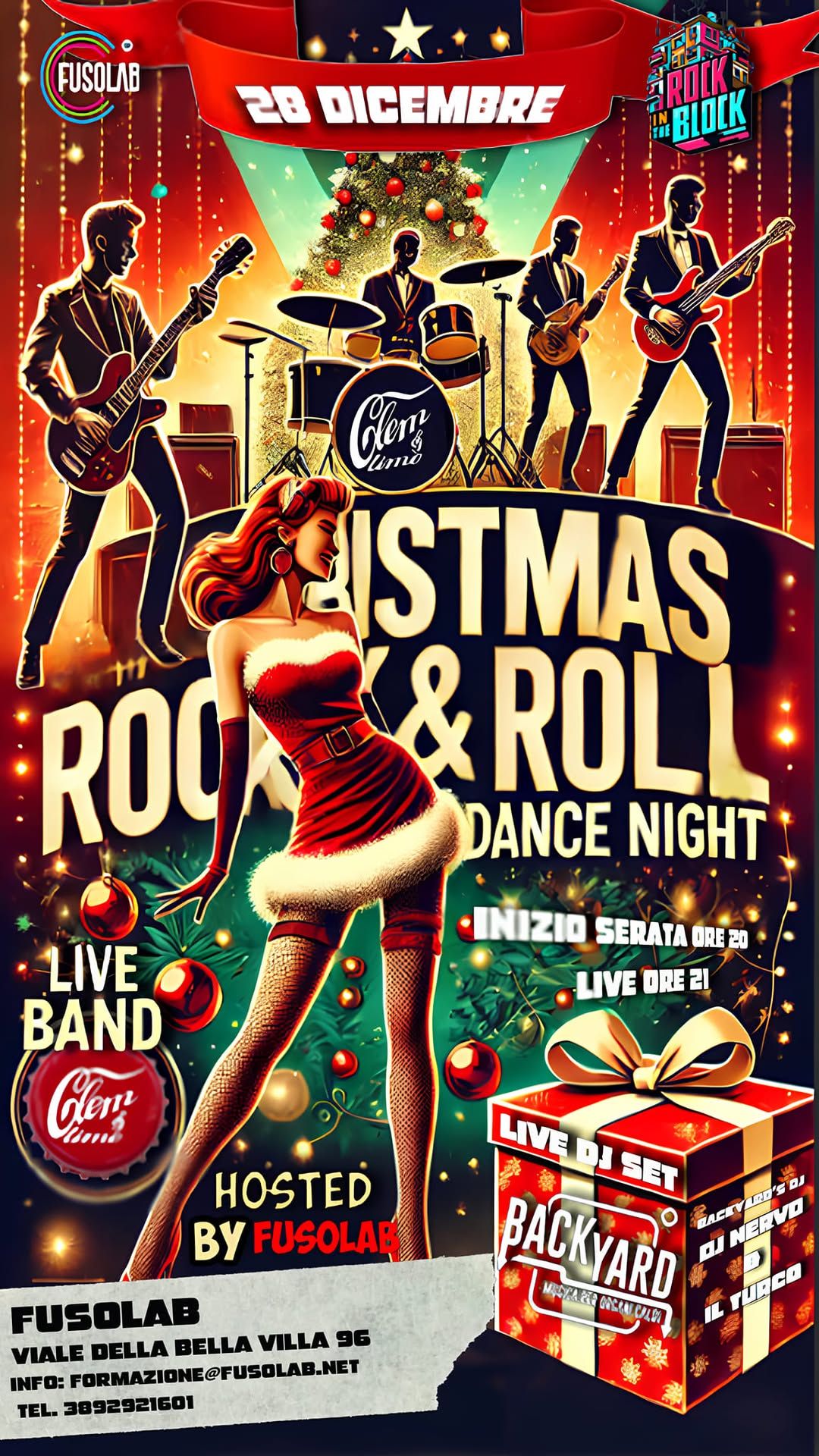 Rock in the Block - Christmas New Dear Party