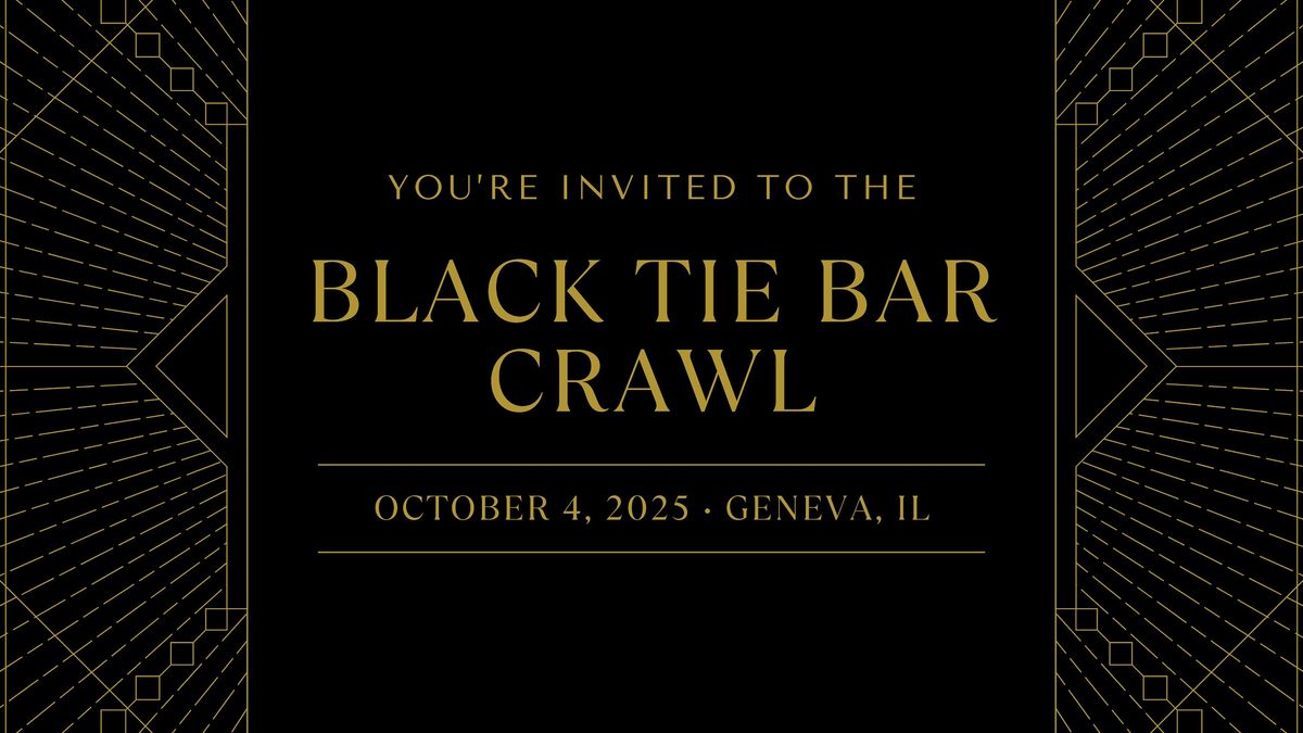 Black Tie Bar Crawl 2025